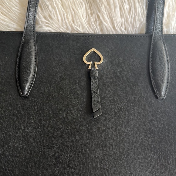 kate spade large black tote - Picture 2 of 7